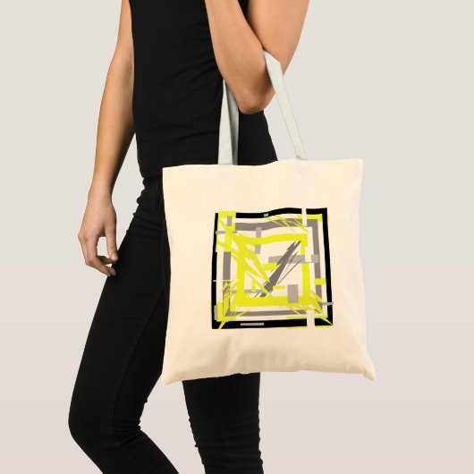 Energie-Abstracte kunst Tote Bag (Voorkant (product))