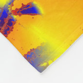 Energie-Abstracte Sterren Gepersonaliseerde Fleece (Hoek)