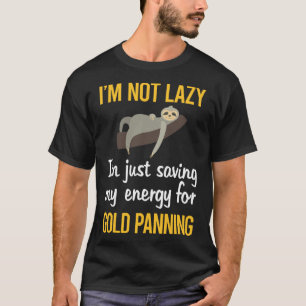 Energie besparen Gouden Panner T-shirt