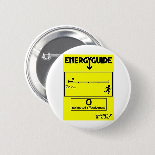 Energie-efficiënt Ronde Button 5,7 Cm (Voorkant /achterkant)