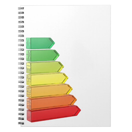 Energie-efficiëntiegrafiek Notitieboek (Voorkant)