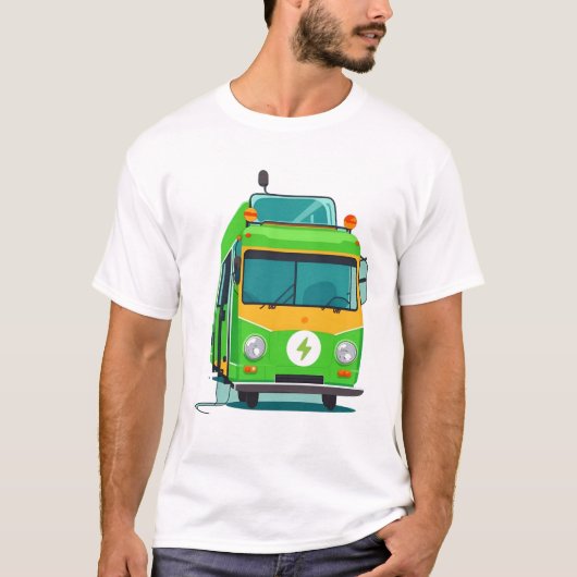 Energie Elektrische Bus T-shirt (Voorkant)