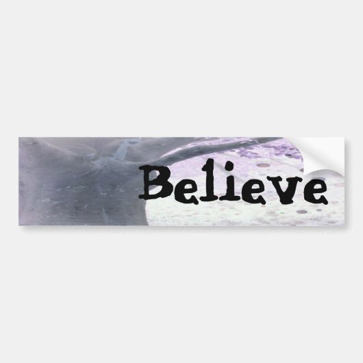 Energie en Levensbumpersticker, Geloof Bumpersticker (Voorkant)