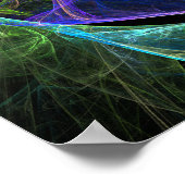 Energie-fractal Poster (Hoek)