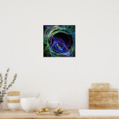 Energie-fractal Poster (Keuken)