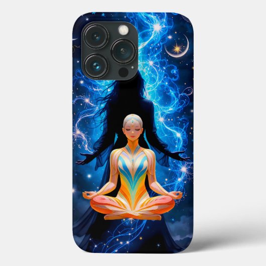 Energie - Gericht Meditatief Vrouw ontwerp Case-Mate iPhone Case (Achterkant)