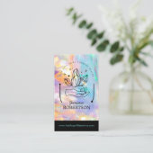 Energie Healer/Intuïtief/Reiki/Kristal Esoteric Visitekaartje (Staand voorkant)