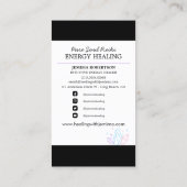 Energie Healer/Intuïtief/Reiki/Kristal Esoteric Visitekaartje (Achterkant)