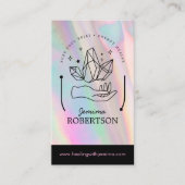 Energie Healer/Intuïtief/Reiki/Kristal Esoteric Visitekaartje (Voorkant)