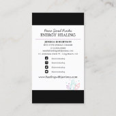 Energie Healer/Intuïtief/Reiki/Kristal Esoteric Visitekaartje (Achterkant)
