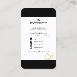 Energie Healer/Intuïtief/Reiki/Tarot/Esoteric Visitekaartje