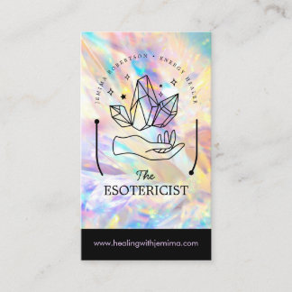 Energie Healer/Intuïtief/Reiki/Tarot/Esoteric Visitekaartje