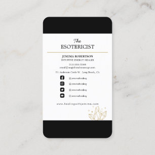 Energie-Healer/Intuïtief/Reiki/Tarot/Esoterisch   Visitekaartje