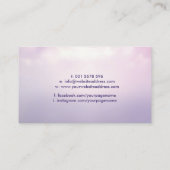 Energie Healing - Reiki Cho Ku Rei Power Symbool Visitekaartje (Achterkant)