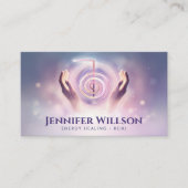 Energie Healing - Reiki Cho Ku Rei Power Symbool Visitekaartje (Voorkant)