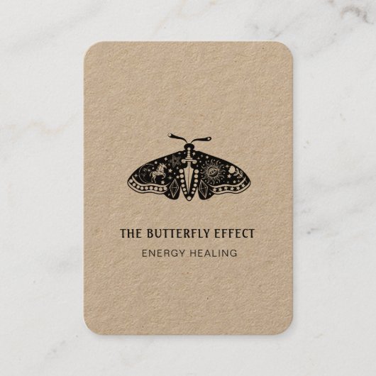 Energie Heiler Reiki Spiritueel Visitekaartje (Voorkant)
