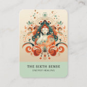 Energie Heiler Reiki Spiritueel Visitekaartje (Voorkant)