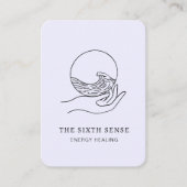 Energie Heiler Reiki Spiritueel Visitekaartje (Voorkant)