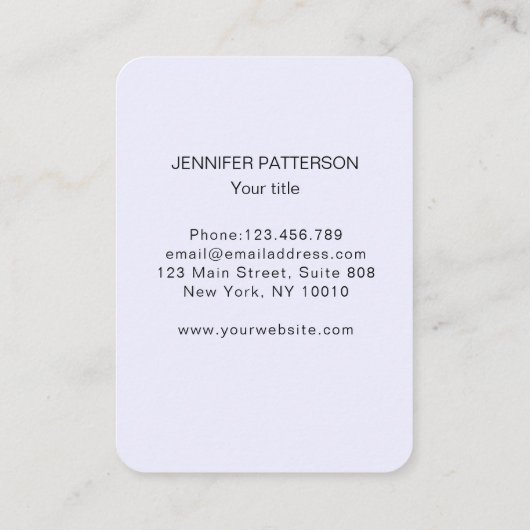 Energie Heiler Reiki Spiritueel Visitekaartje (Achterkant)