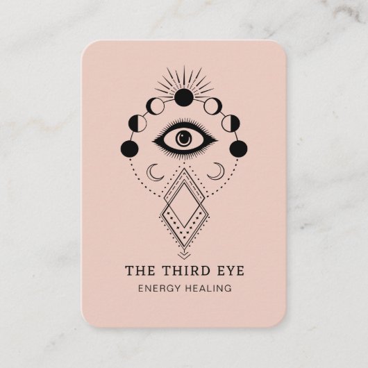 Energie Heiler Reiki Spiritueel Visitekaartje (Voorkant)