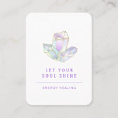 Energie Heiler Reiki Spiritueel Visitekaartje (Voorkant)