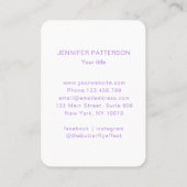 Energie Heiler Reiki Spiritueel Visitekaartje (Achterkant)