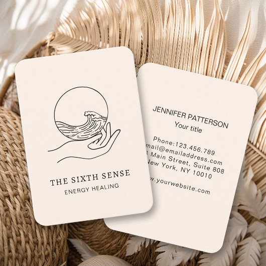 Energie Heiler Reiki Spiritueel Visitekaartje