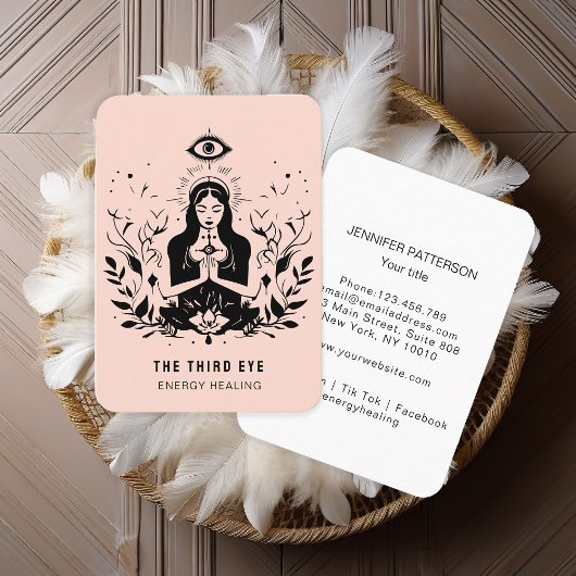 Energie Heiler Reiki Spiritueel Visitekaartje