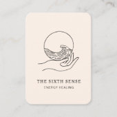 Energie Heiler Reiki Spiritueel Visitekaartje (Voorkant)