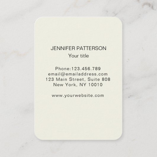 Energie Heiler Reiki Spiritueel Visitekaartje (Achterkant)