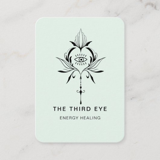 Energie Heiler Reiki Spiritueel Visitekaartje (Voorkant)