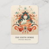 Energie Heiler Reiki Spiritueel Visitekaartje (Voorkant)