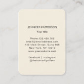 Energie Heiler Reiki Spiritueel Visitekaartje (Achterkant)