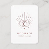 Energie Heiler Reiki Spiritueel Wit Visitekaartje (Voorkant)