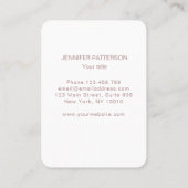 Energie Heiler Reiki Spiritueel Wit Visitekaartje (Achterkant)