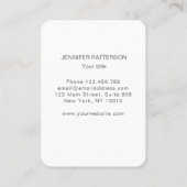 Energie Heiler Reiki Spiritueel Wit Visitekaartje (Achterkant)