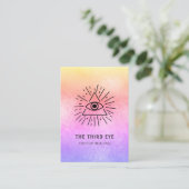 Energie Heiler Reiki Spirituell Visitekaartje (Staand voorkant)