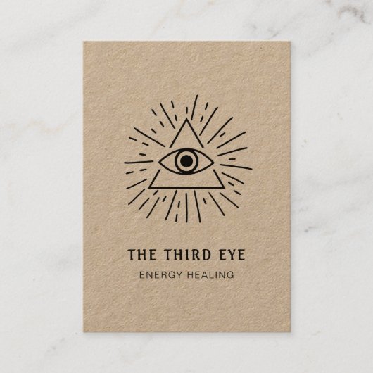 Energie Heiler Reiki Spirituell Visitekaartje (Voorkant)