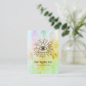 Energie Heiler Reiki Spirituell Visitekaartje (Staand voorkant)