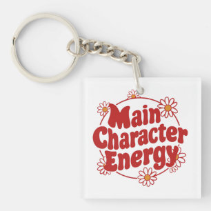 Energie hoofdpersonage sleutelhanger