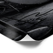 Energie in Zwart en Wit Perfect Poster (Hoek)