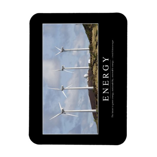 Energie: Inspirerend prijsopgave Magneet (Verticaal)