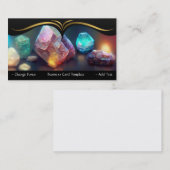 Energie Kristallen Helende Reiki Visitekaartje (Voorkant / Achterkant)