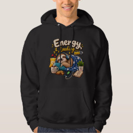 Energie Ladende Luiaard – Gezellige Lage Energie S Hoodie