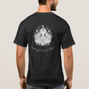 Energie liegt nooit – Modern Spreukontwerp voor Li T-shirt