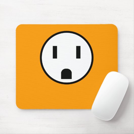 Energie - Muismat (Oranje) (Met muis)