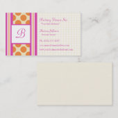 Energie Stippen Stripes Personal Trainer Visitekaa Visitekaartje (Voorkant / Achterkant)