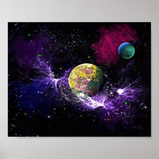 Energie-Storm (10x8) Poster (Voorkant)