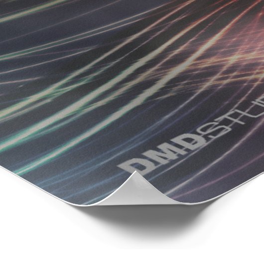 Energie-stroomafdruk Poster (Hoek)