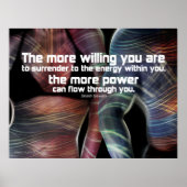 Energie-stroomafdruk Poster (Voorkant)